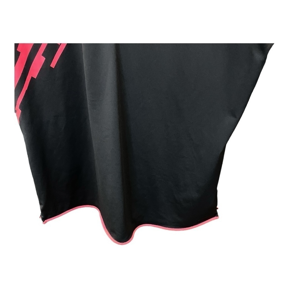 Adidas Golf Bright Pink and Black Sleeveless XL Polo Top Pink Black - Picture 7 of 10